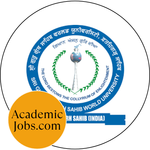 Sri Guru Granth Sahib World University logo